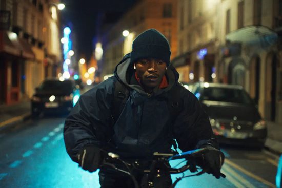 Dans Paris à vélo