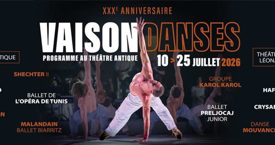 Vaison Danses 30 ans avec et sans pointes